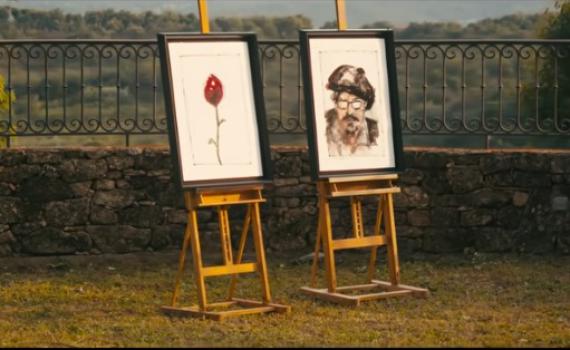 ג'וני דפ חושף אוסף אמנות אינטימי ממחוזות חייו בצרפת