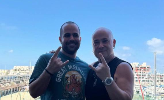 סולן להקת דיסטרבד פגש את ירדן ביבס: "התגלמות של כוח והתמדה"