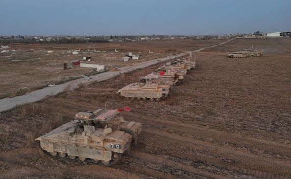 לקראת המתקפה: צה"ל החל בכיתור בית חאנון