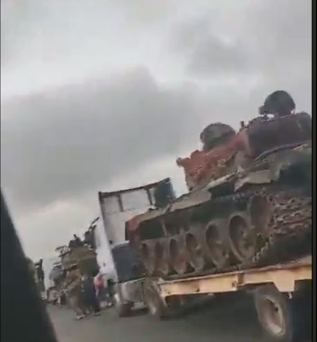 דרמטי: צה"ל תקף מספר טנקים בדרום סוריה