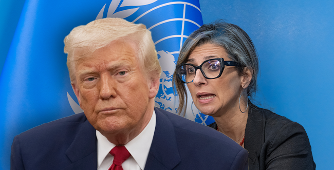 לאחר שתקפה את ישראל:  טראמפ מטיל סנקציות נגד שליחת האו"ם