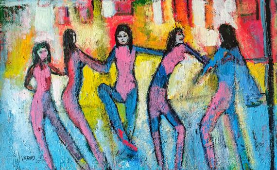 "החיים בצבע": תערוכת ציורים מיוחדת למען המאבק בסרטן