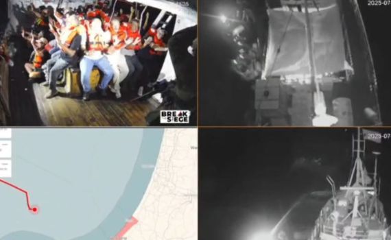 תיעוד דרמטי: רגע ההשתלטות של צה"ל על הספינה 'חנדלה'