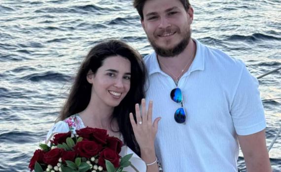 מזל טוב: שורדי השבי סשה טרופונוב וספיר כהן התארסו