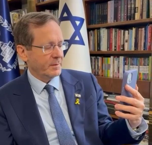 הנשיא הרצוג לסקאזי: "זו אנטישמיות לשמה"