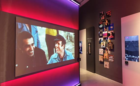 יהורם גאון: "זכיתי שהתערוכה הזאת נעשתה בימיי"