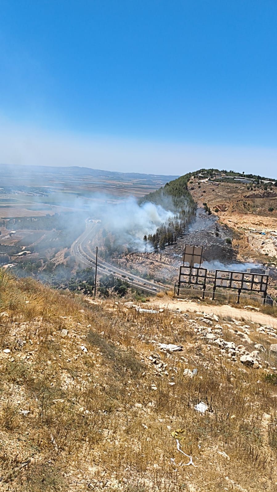 שריפת יער פרצה בגליל | 4 מטוסי כיבוי הוזנקו