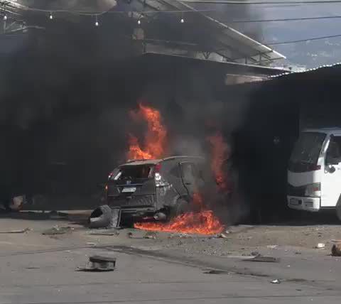 חיזבאללה ניסה לשקם תשתיות והותקף מהאוויר. צפו