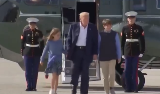 לא רק אתם: גם טראמפ עושה ביולי קייטנת סבא-סבתא