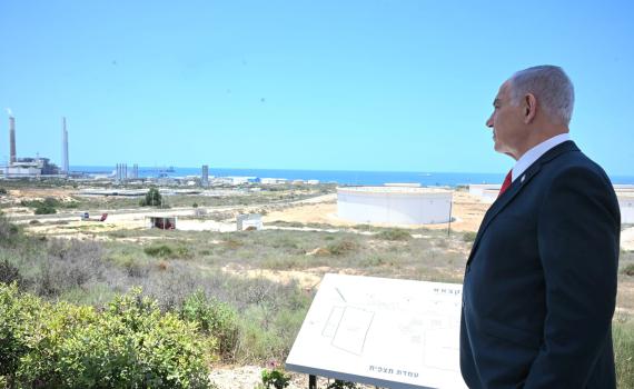 נתניהו בביקור באשקלון: "לא יהיה חמאס"