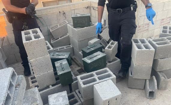 הפשיטה בוואדי ערה: 5,000 קליעים הוסלקו בשלד בניין