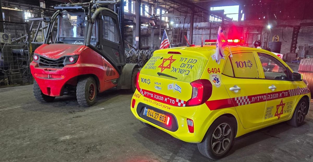 תאונת עבודה קטלנית נוספת: פועל נהרג מפגיעת חפץ כבד