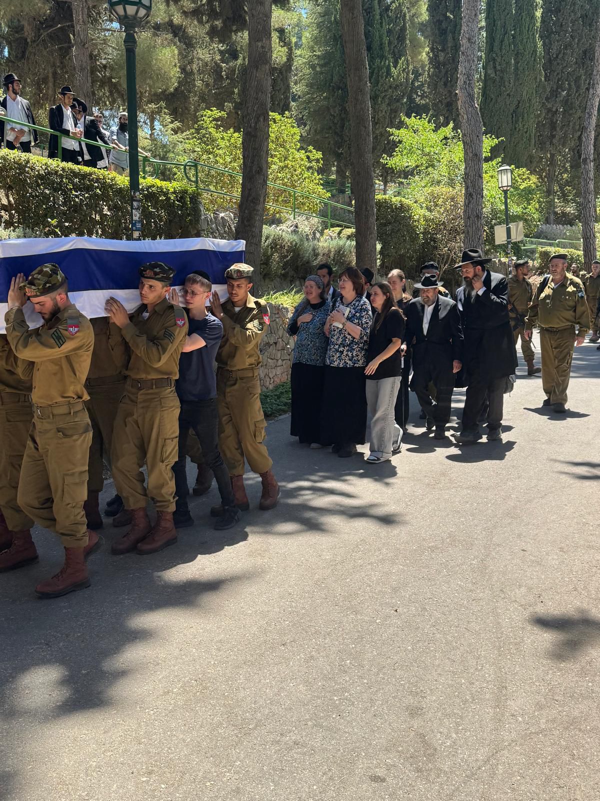 אלפים ליוו את הלוחם משה שמואל נול ז״ל: המג"ד ספד מעזה