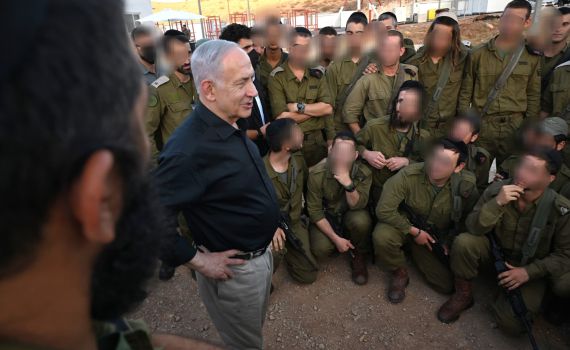 נתניהו ביקר בחטיבת חשמונאים והתחייב: "נשמור על עולם התורה"