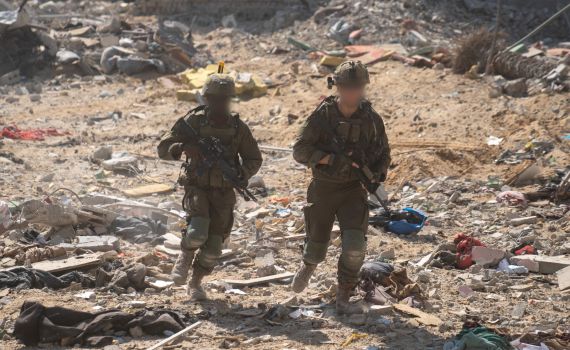 אחרי 662 יום: צה"ל עדיין משמיד מחסני אמל"ח בחאן יונס. צפו