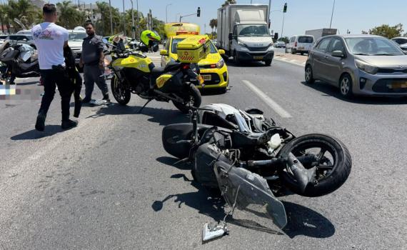 תאונה קטלנית: רוכב אופנוע נהרג סמוך לאור יהודה