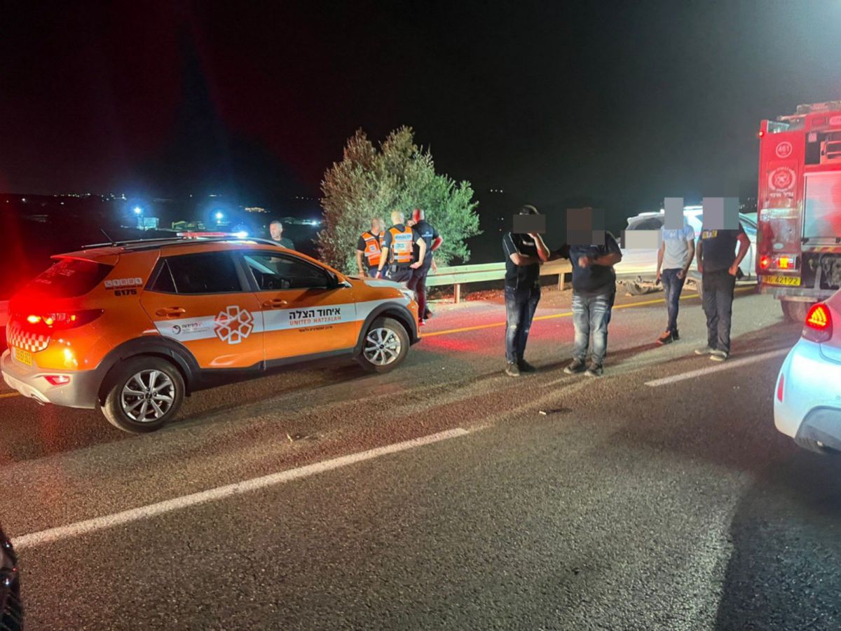 תאונה קשה: הרוג ו-6 פצועים בצומת חילזון