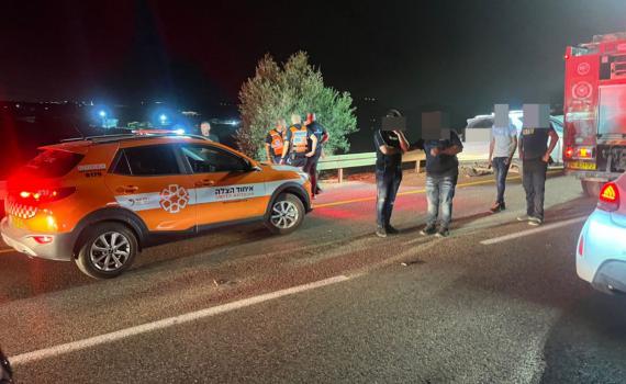 תאונה קשה: הרוג ו-6 פצועים בצומת חילזון