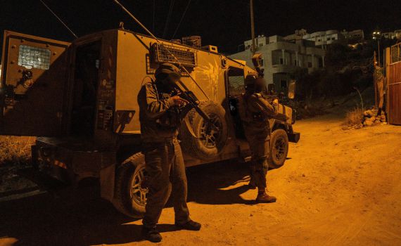 כוחות צה"ל סיכלו ניסיון פיגוע ביו"ש, 70 מבוקשים נעצרו