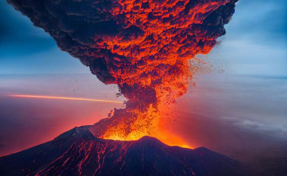 בפעם ה-12 מאז 2021: הר געש התפרץ באיסלנד