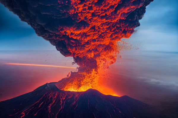 בפעם ה-12 מאז 2021: הר געש התפרץ באיסלנד