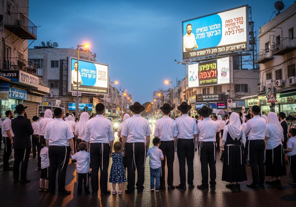 המגזר החרדי משנה את עורו, וגם את עולם הפרסום