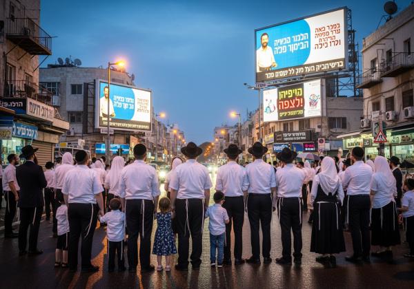 המגזר החרדי משנה את עורו, וגם את עולם הפרסום