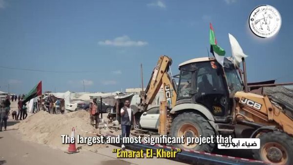 צפו: קו מים חדש לאלמוואסי, מענה ל-600 אלף תושבים בעזה