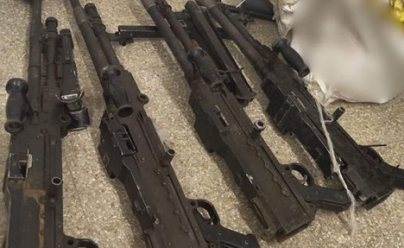 צה"ל סיכל הברחת 4 מקלעי מא"גים מגבול מצרים