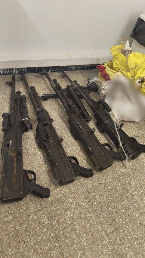 צה"ל סיכל הברחת 4 מקלעי מא"גים מגבול מצרים