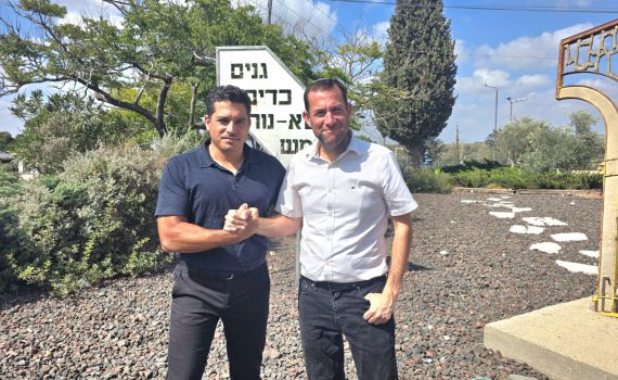 השר שיקלי בשומרון: "לא לריבונות בגושים"