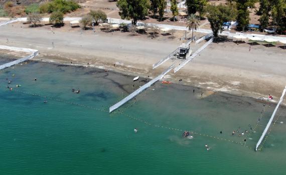 לכבוד "בין הזמנים": חוף נפרד חדש בכינרת