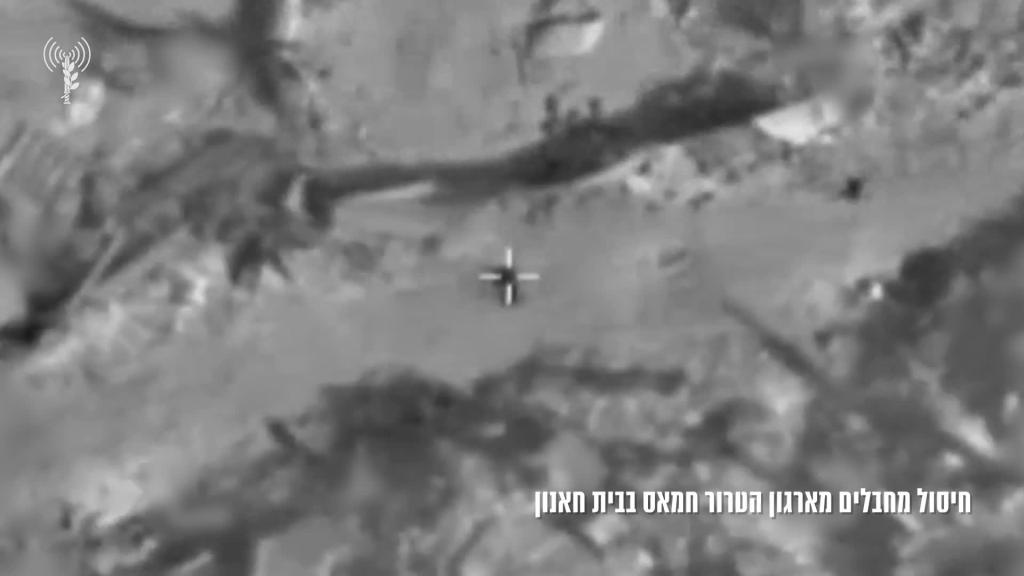 תיעוד: חיסול מחבלים חמושים שפעלו בחסות סמל בינלאומי