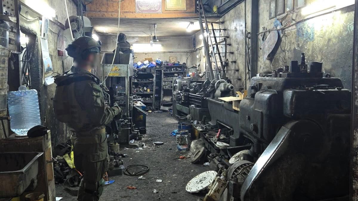 סוכלה תשתית לייצור אמל"ח ומטענים בכפר בלאטה