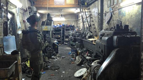 סוכלה תשתית לייצור אמל"ח ומטענים בכפר בלאטה