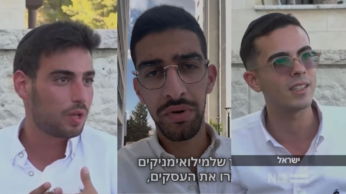 "100 אחוז חילול השם": החרדי שתוקף את המתנגדים לגיוס