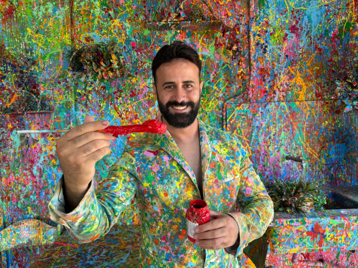 "צבעים של תקווה": תערוכה אינטראקטיבית פורצת דרך של סאם חלבי