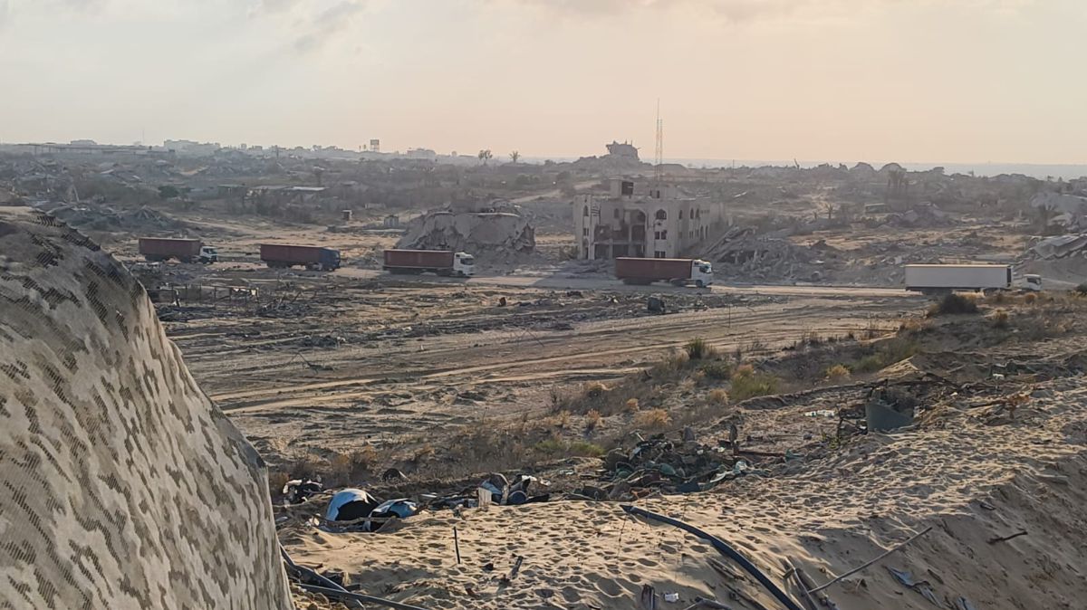 חמאס ממשיך לנסות לפגוע במשאיות האספקה בעזה