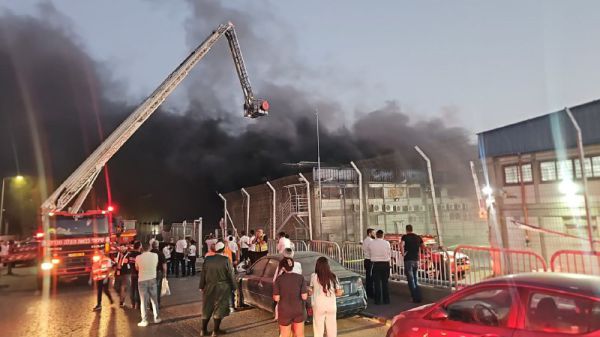 שריפה פרצה באיזור טבריה | המשטרה: לא להתקרב