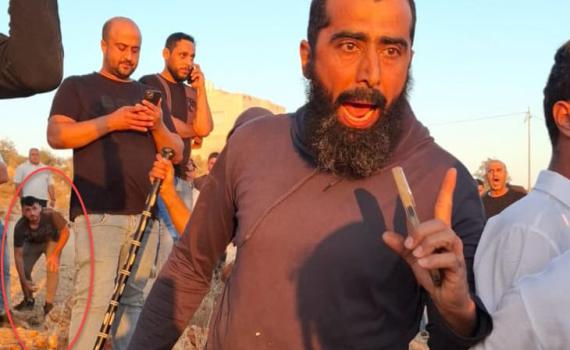 עשרות פורעים ניסו לתקוף חווה חקלאית בשומרון