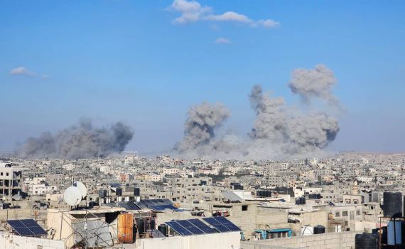 אחרי השיגור לישראל: תקיפות כבדות בצפון הרצועה