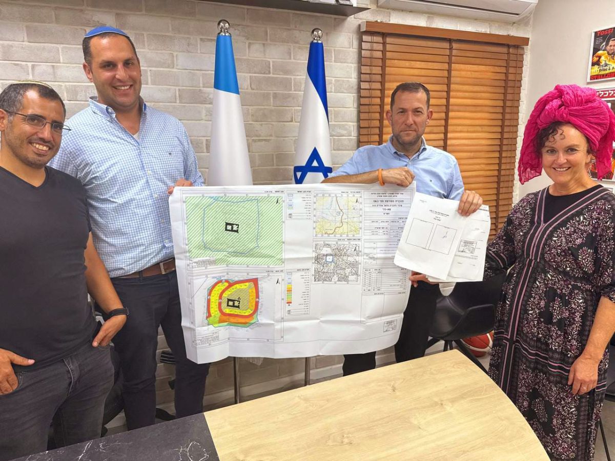 אושרה בנייתו של היישוב שפונה בתכנית ההתנתקות