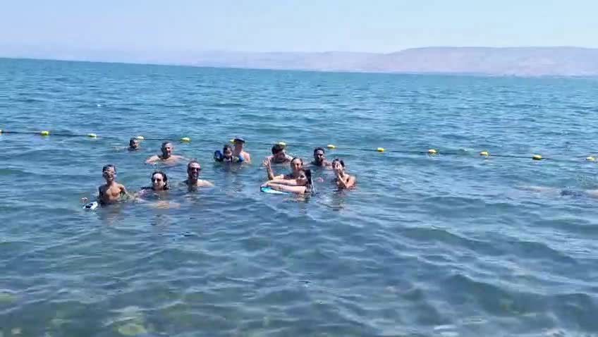 אחרי האזהרה החמורה: החוף הפופולרי בכנרת נפתח מחדש