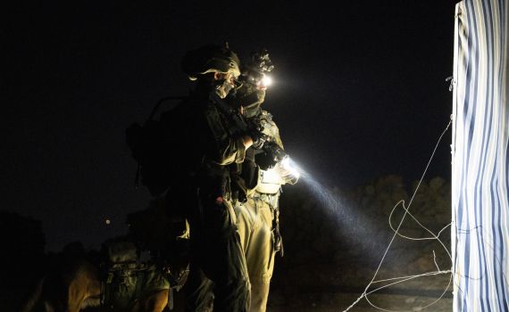 צה"ל מאשר את המבצע הלילי בסוריה: "נעצרו חשודים בקידום טרור"