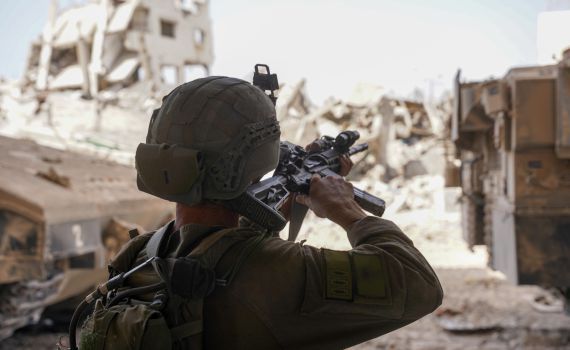 לקראת התמרון: גבעתי נלחמים בפאתי העיר עזה. צפו