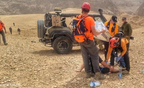 בשל מזג האוויר הלוהט: המשטרה סוגרת מסלולי טיולים