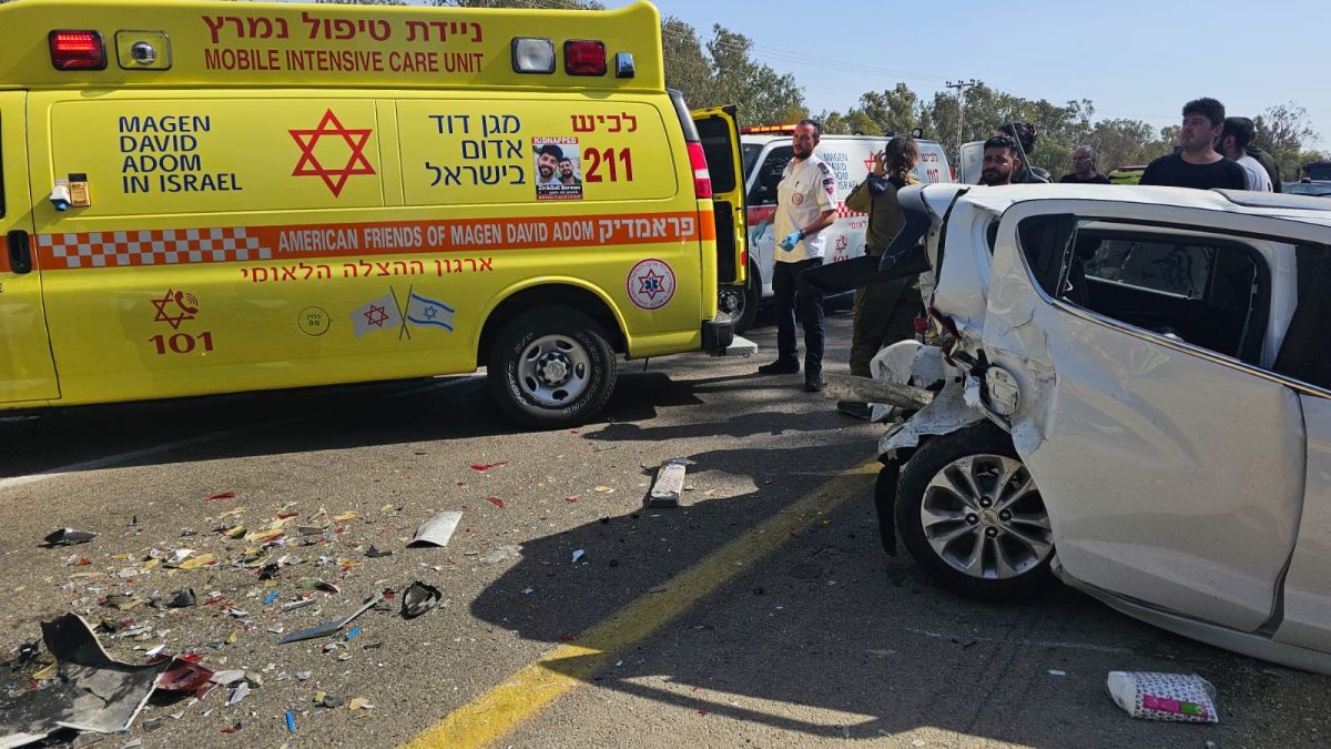 5 פצועים בתאונת דרכים ליד איבים, בהם אישה במצב אנוש