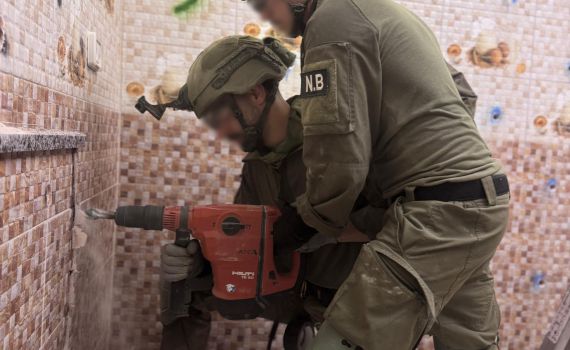 צה"ל הרס את ביתו של המחבל מהפיגוע בצומת אל-חאדר