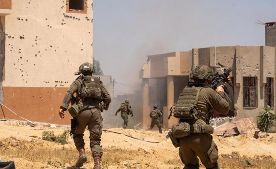 צפו. לוחמי חטיבת יפתח מפוצצים מטענים בזייתון