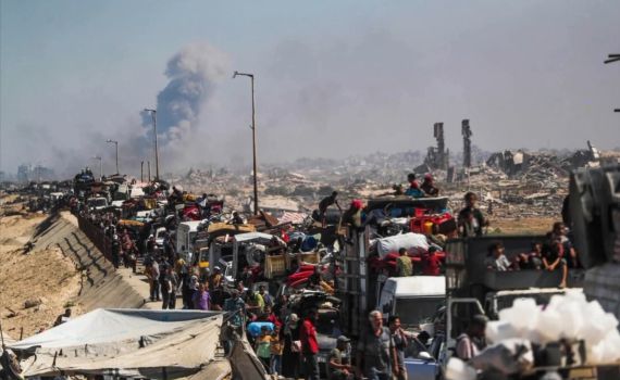 הישראלית ששוחררה מהשבי: "אלוקים, גאל את תושבי עזה"